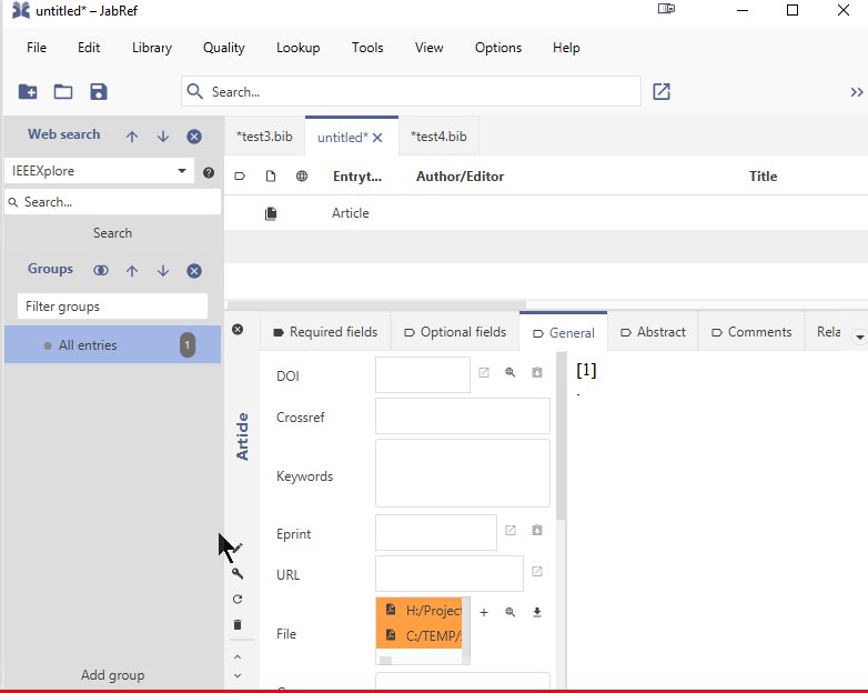 PDFs cannot be linked to new library · Issue #8889 · JabRef/jabref · GitHub