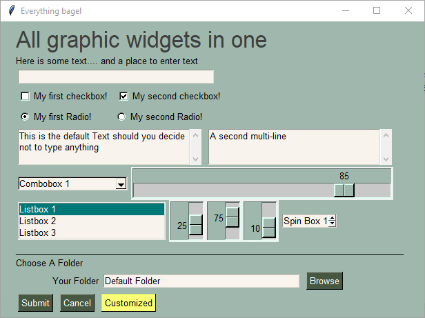 best python gui mac