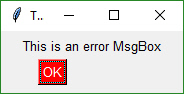 error msgbox