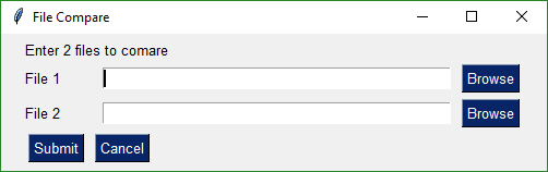 compare 2 files 