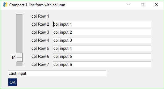 Use Pysimplegui To Get Userinput Parameters And Go From