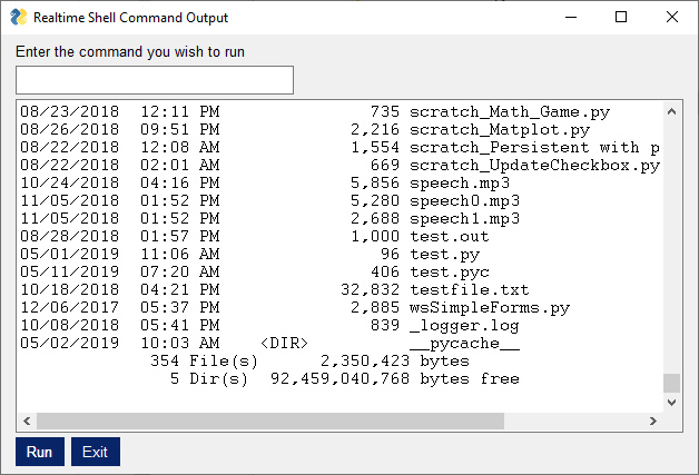 Interactive CLI Within GUI : r/Python