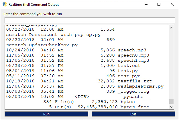 Interactive CLI Within GUI : r/Python