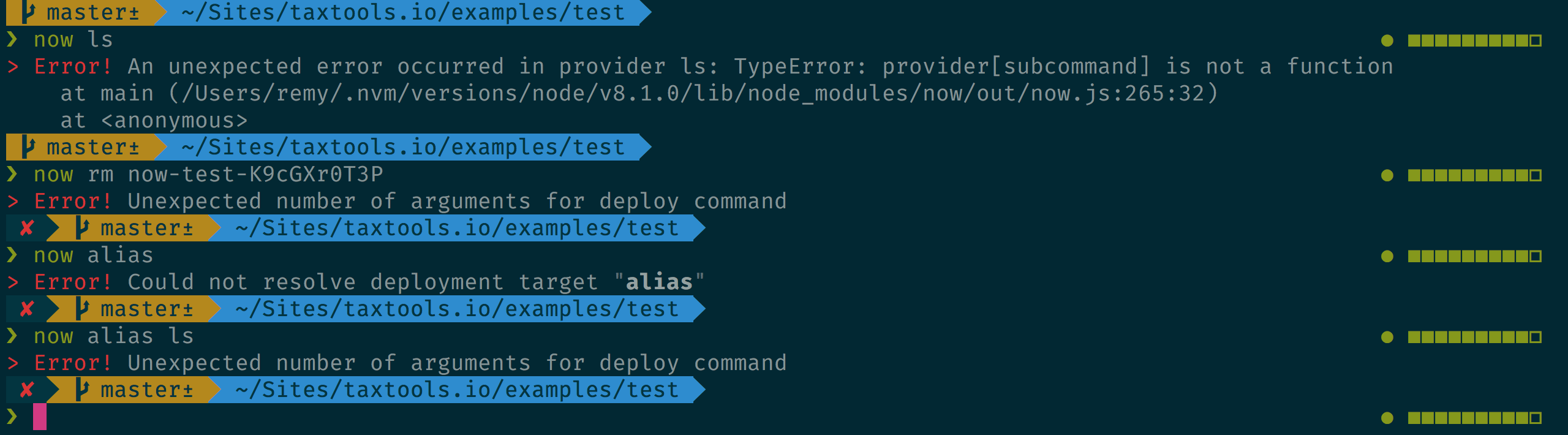 now@8.0.0-beta.1 [subcommand] fails · Issue #778 · vercel/vercel · GitHub