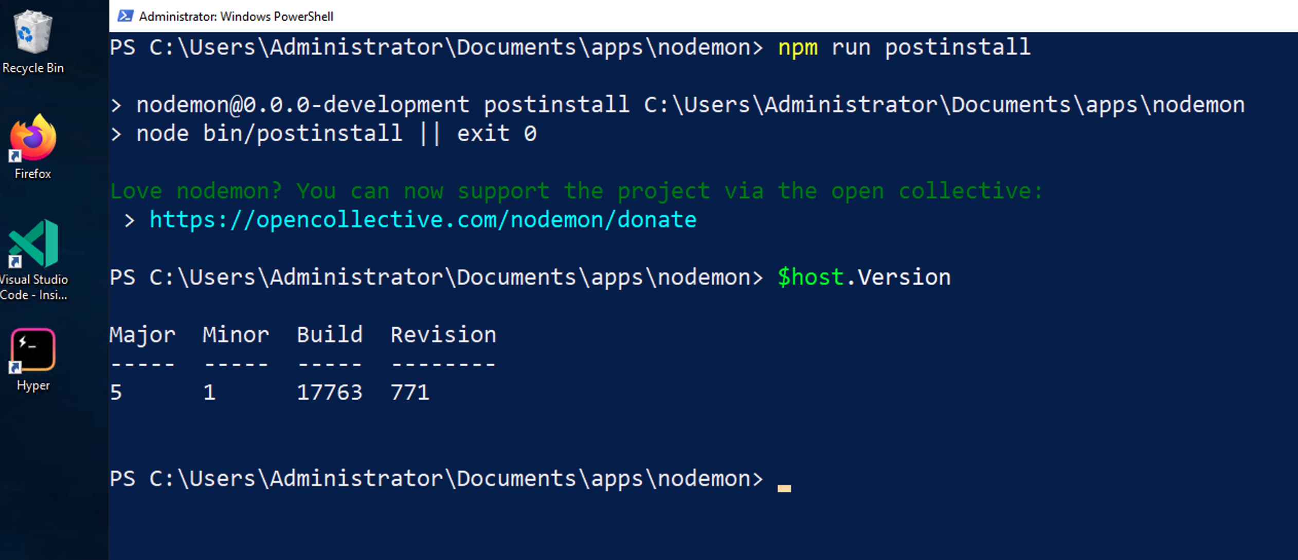 The token '||' is not a valid statement separator in this version ...