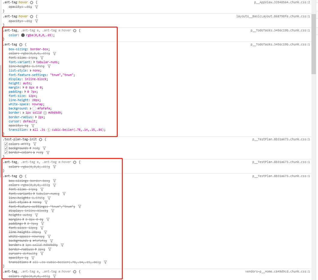 🐛[BUG]样式内容重复 · Issue #6877 · ant-design/ant-design-pro · GitHub