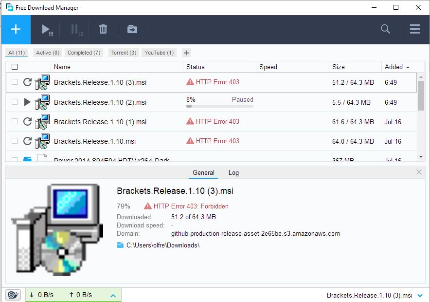 Unable to download Brackets 1.7 · Issue 12777 · adobe/brackets · GitHub