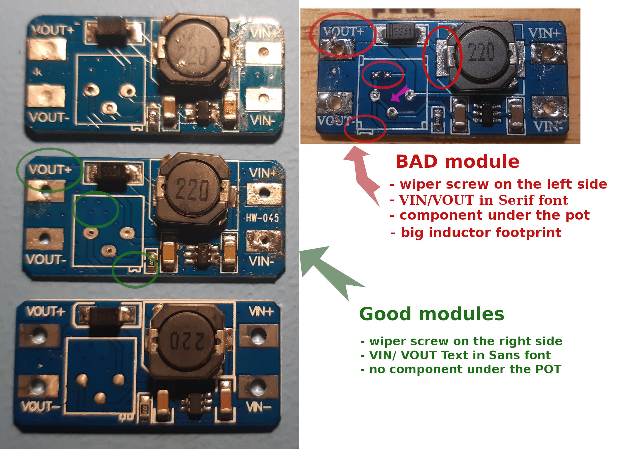 Not all MT3608 modules are wired the same · Issue #31 · ole00 ...