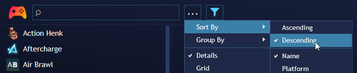Sorting by ascending and descending in desktop mode is inverted · Issue ...