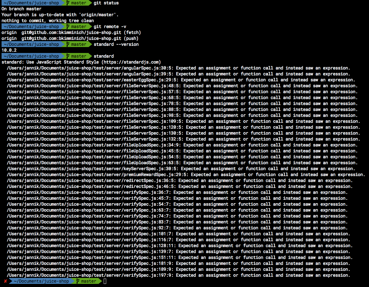 Standard Issue · Issue #349 · juice-shop/juice-shop · GitHub