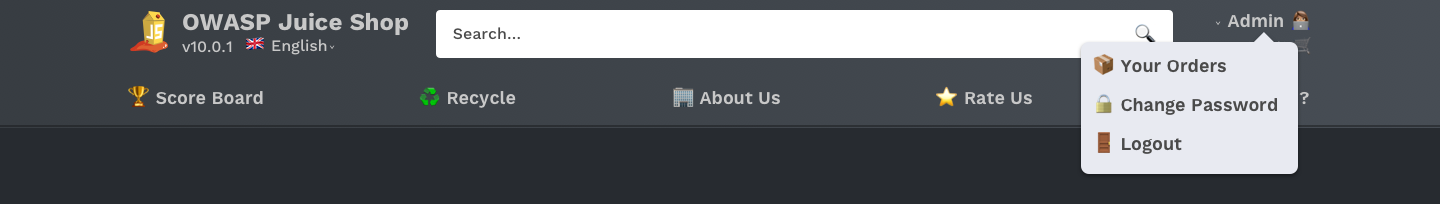 Redesign Navbar · Issue #600 · juice-shop/juice-shop · GitHub