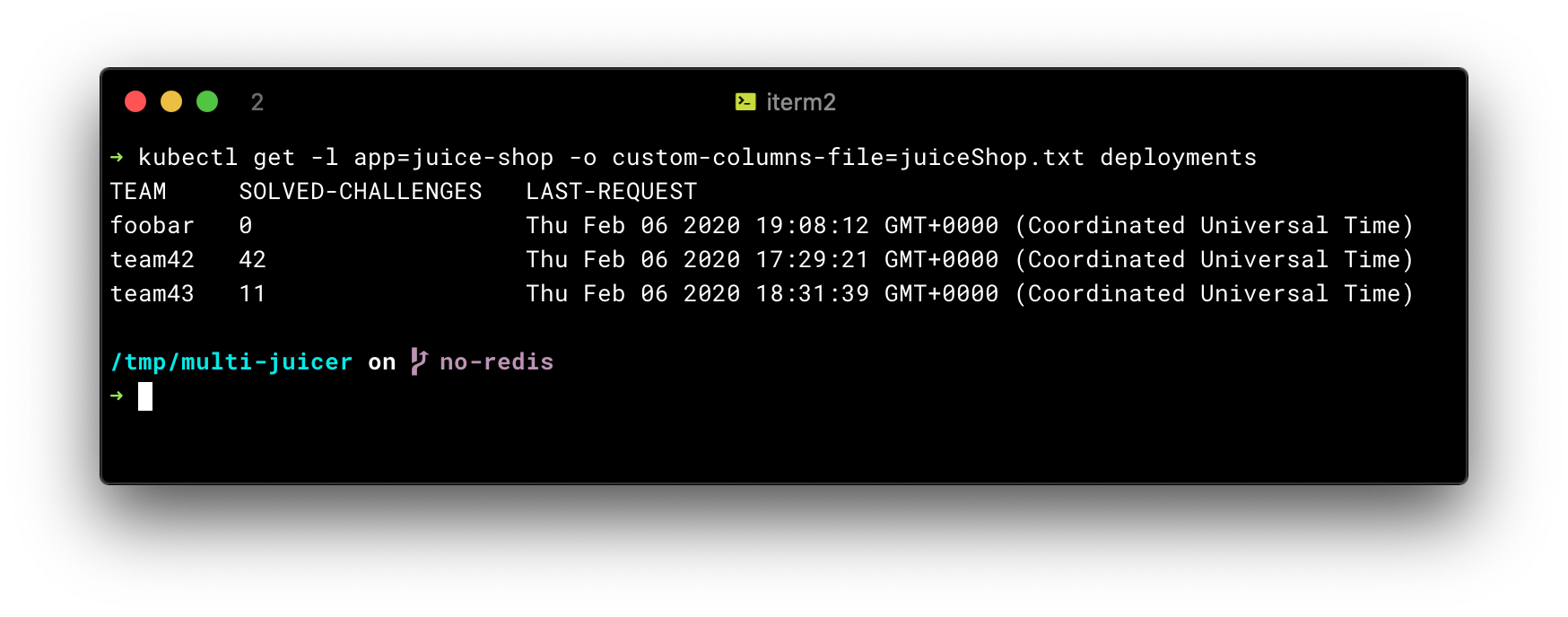 Use annotations to store instance information instead of