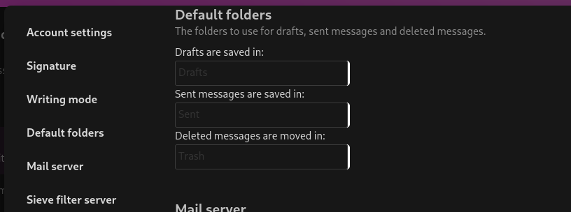 Mailbox pickers are barely readable with the dark theme · Issue #6366 ...