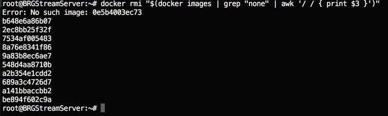 Cleanup of unused Docker images not working correctly · Issue #3269 ...