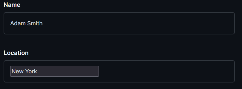 How do I render an interface entry in extension like Directus does ...