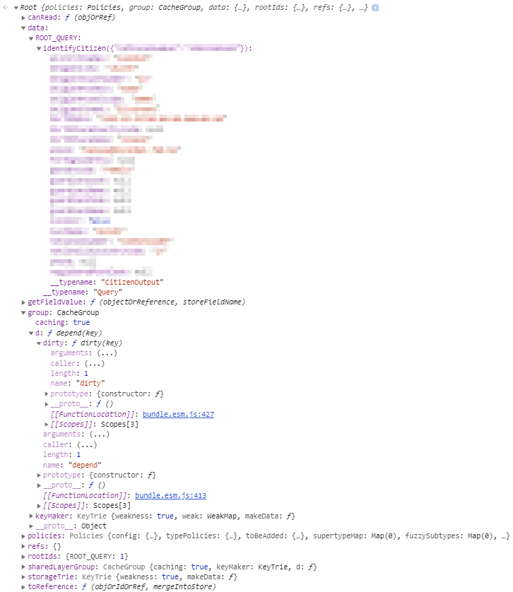 watchQuery causes TypeError Cannot assign to read only property 'data
