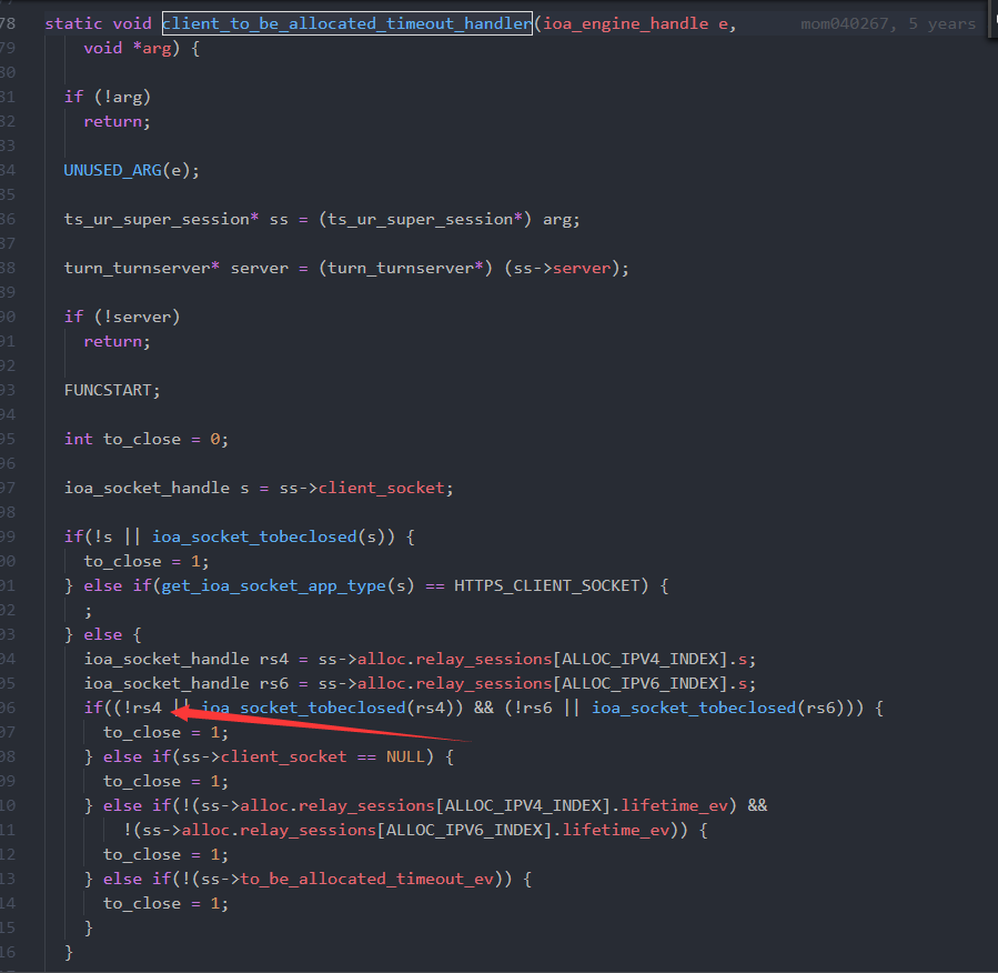 Connected to the stun server by TCP to receive the TCP RST message