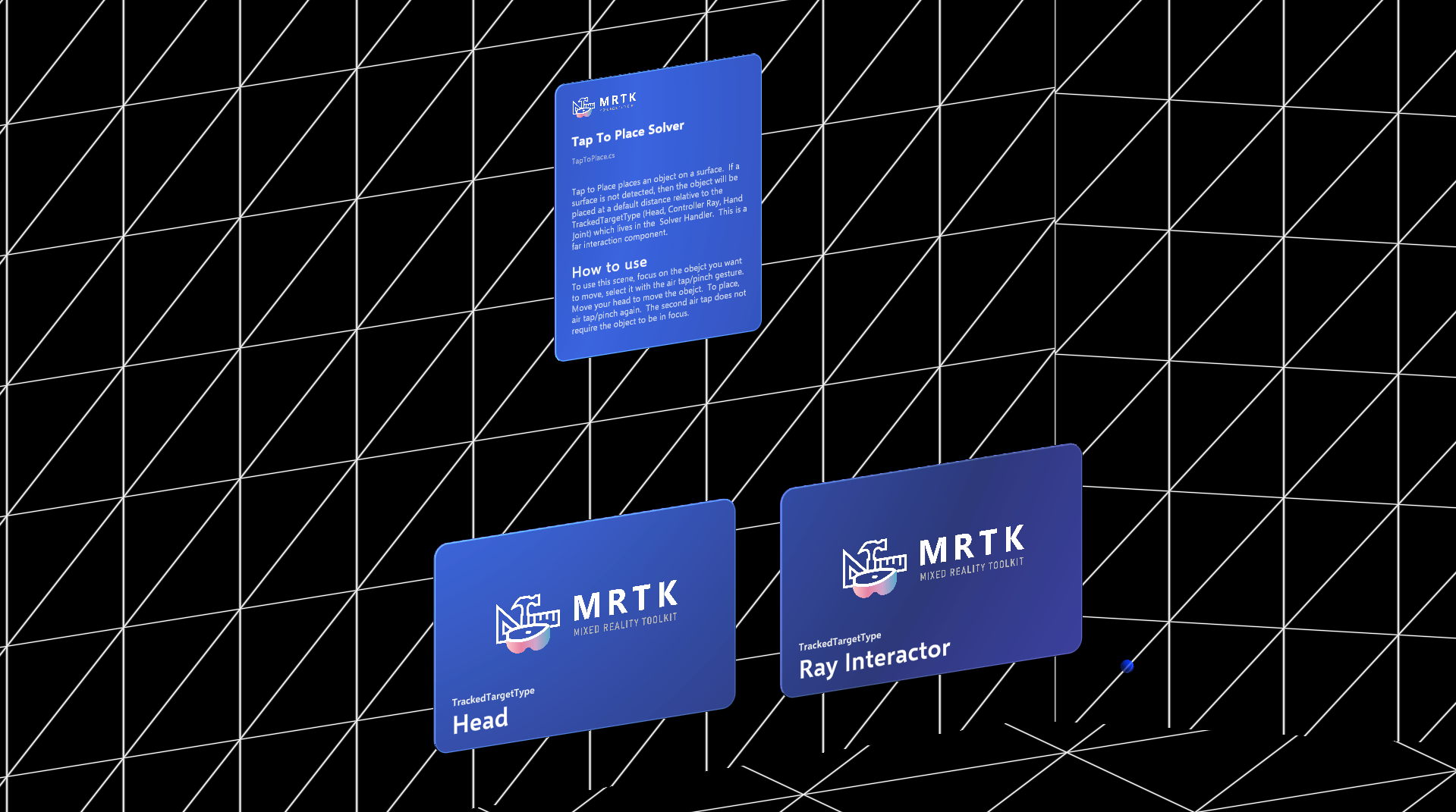 2022-05-03 23_30_36-MRTKDevTemplate - TapToPlaceExample - Universal Windows Platform - Unity 2020 3