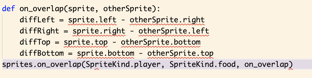 on_overlap events in python do not infer types correctly · Issue #2208 ...