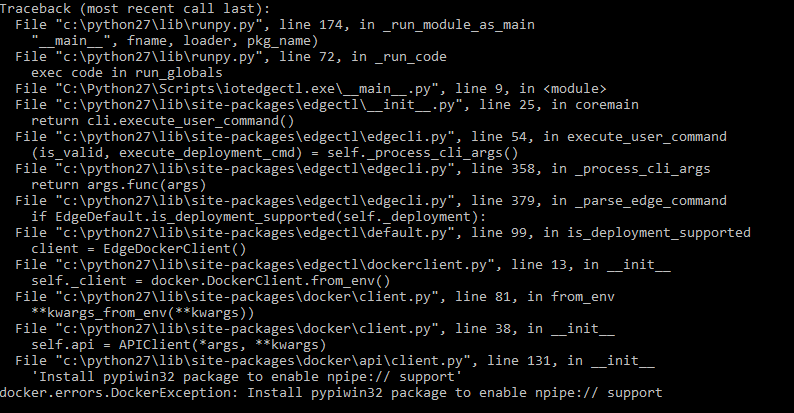 [v2] iotedgectl fail · Issue #498 · Azure/iot-edge-v1 · GitHub