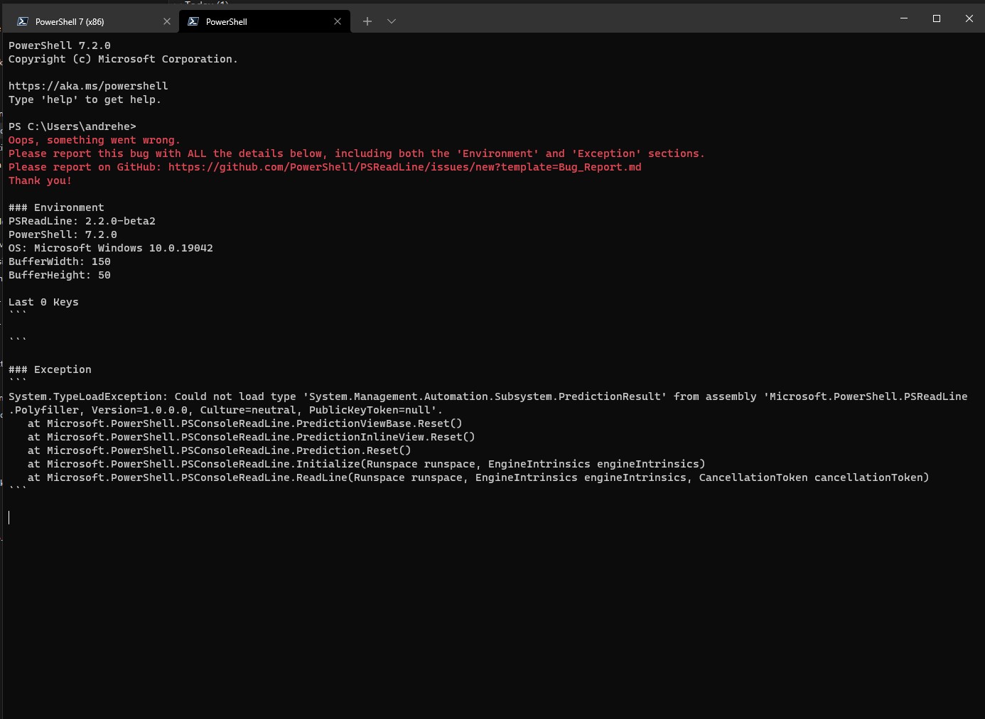 PS_Exepction_Screenshot