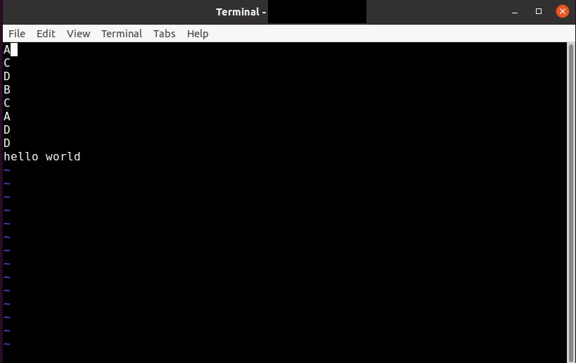 Arrow keys cause spurious A, B, C, D characters in classic vi · Issue ...