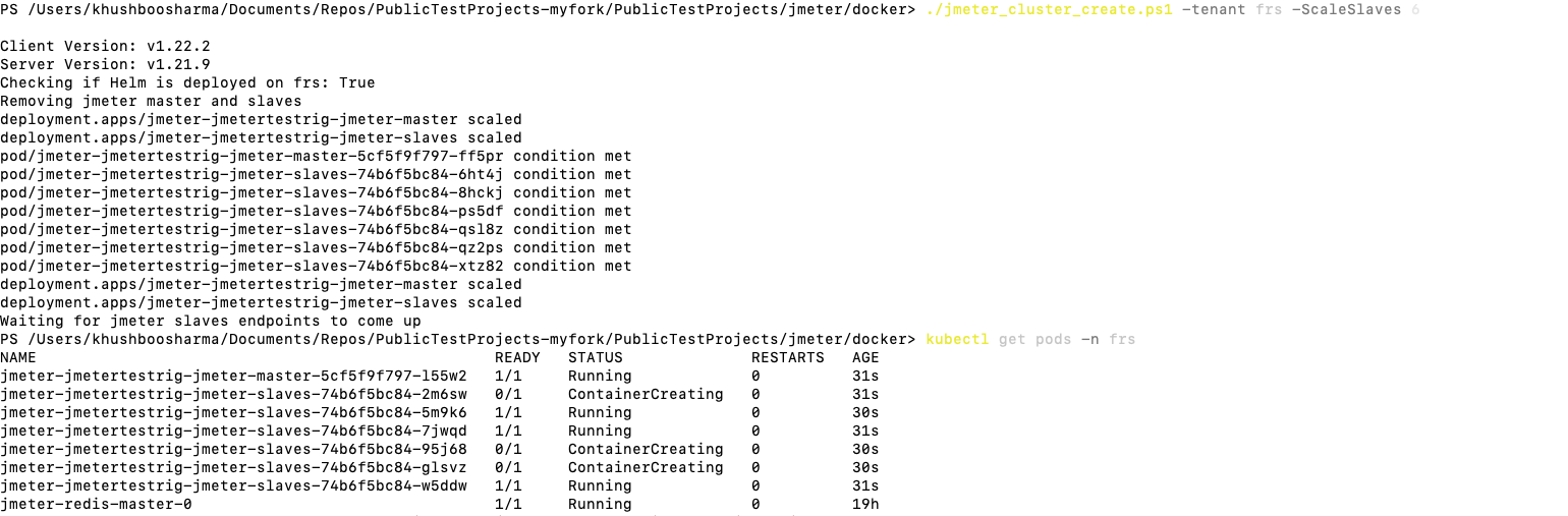 jmeter_cluster_create doesn't get pod status correctly · Issue #90 ...