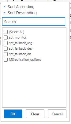 a couple more fixes for table filter by alanrenmsft · Pull Request ...