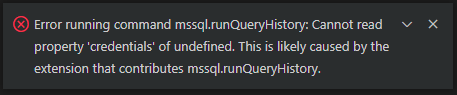 run query from the query history entry is not working · Issue #17166 ...