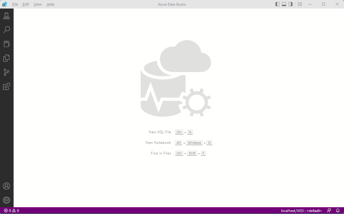 Queries can be run with no database selected, uses existing open
