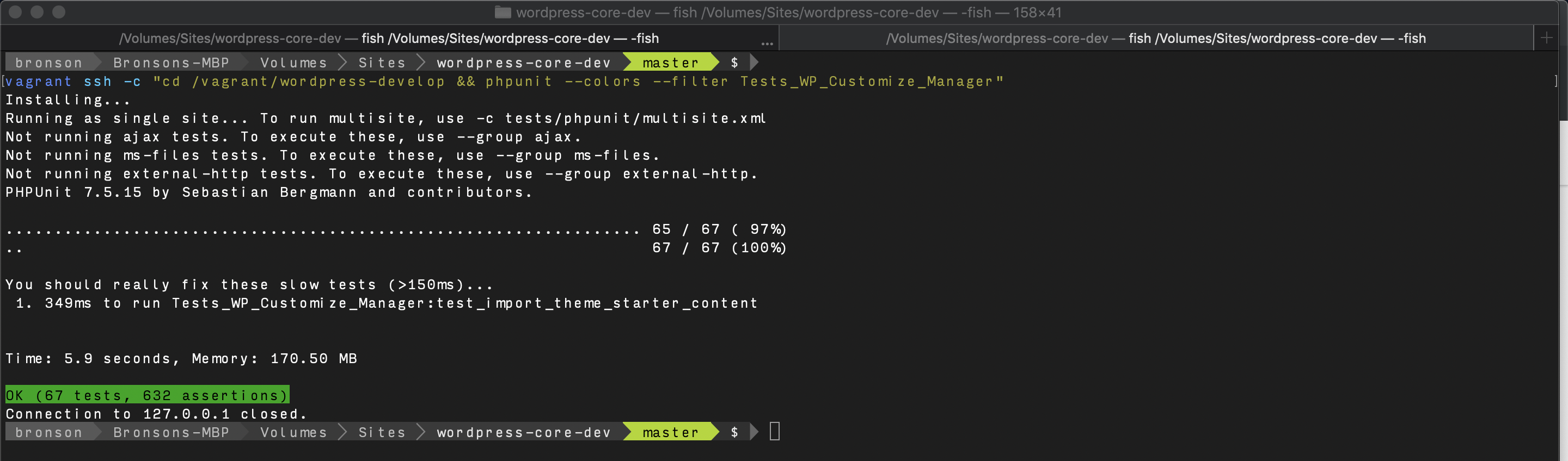 Mounting shares as wwwdata breaks core_dev extension · Issue 691
