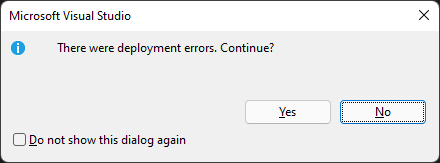 Creating a new single-project C# app won't run out of the box · Issue ...