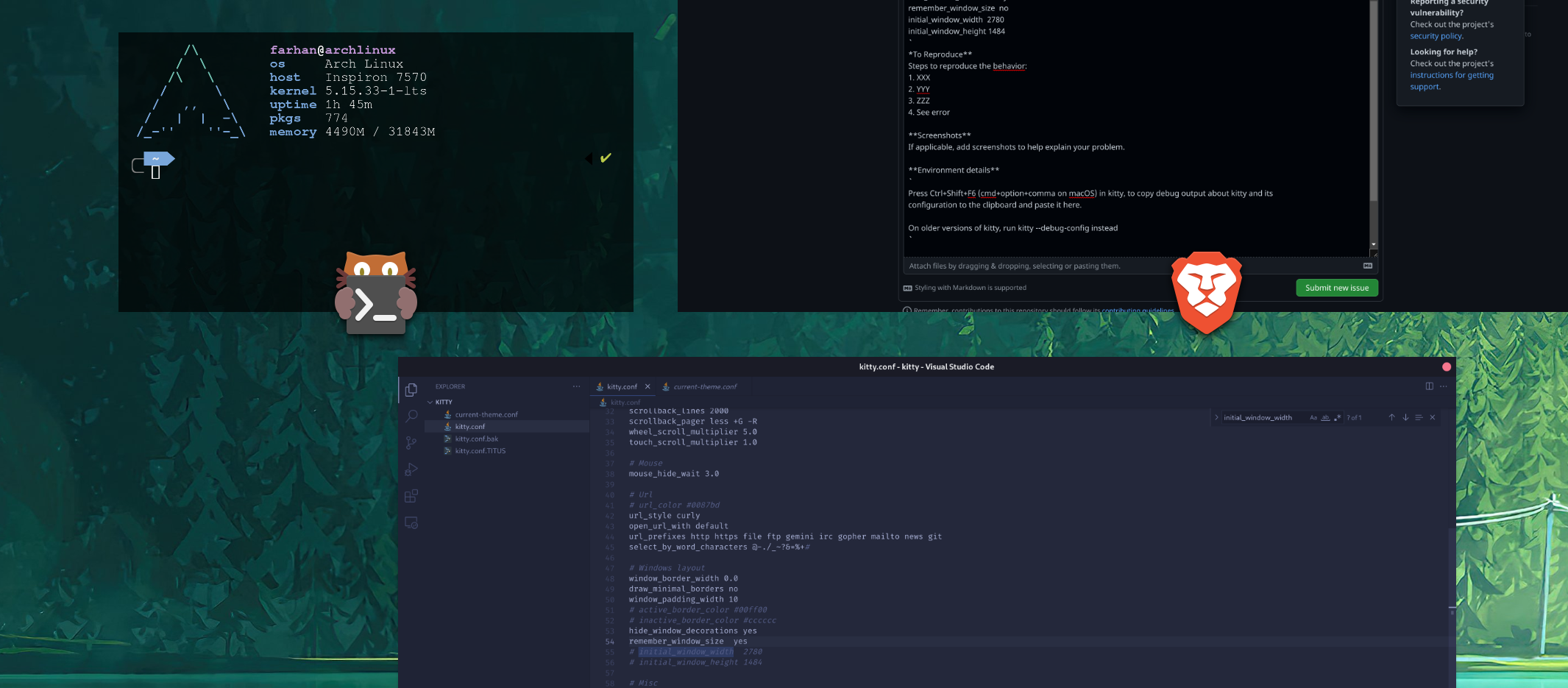 Windows size issue in Gnome 42 · Issue #4966 · kovidgoyal/kitty · GitHub