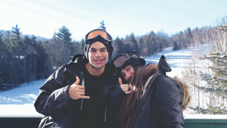 Photo courtesy of InterExchange Adventure sports, such as snowboarding, are usually considered "extra" in insurance plans, so check!