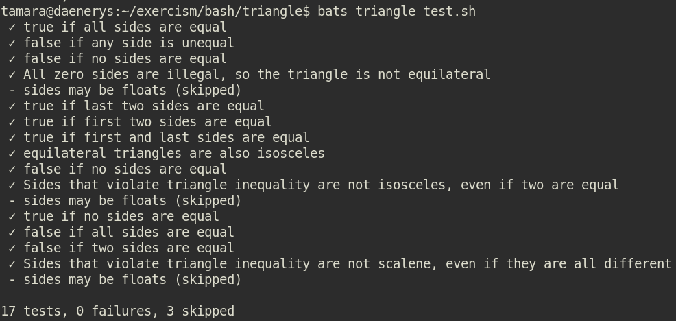 Triangle Test: Needs Unique Names · Issue #263 · exercism/bash · GitHub