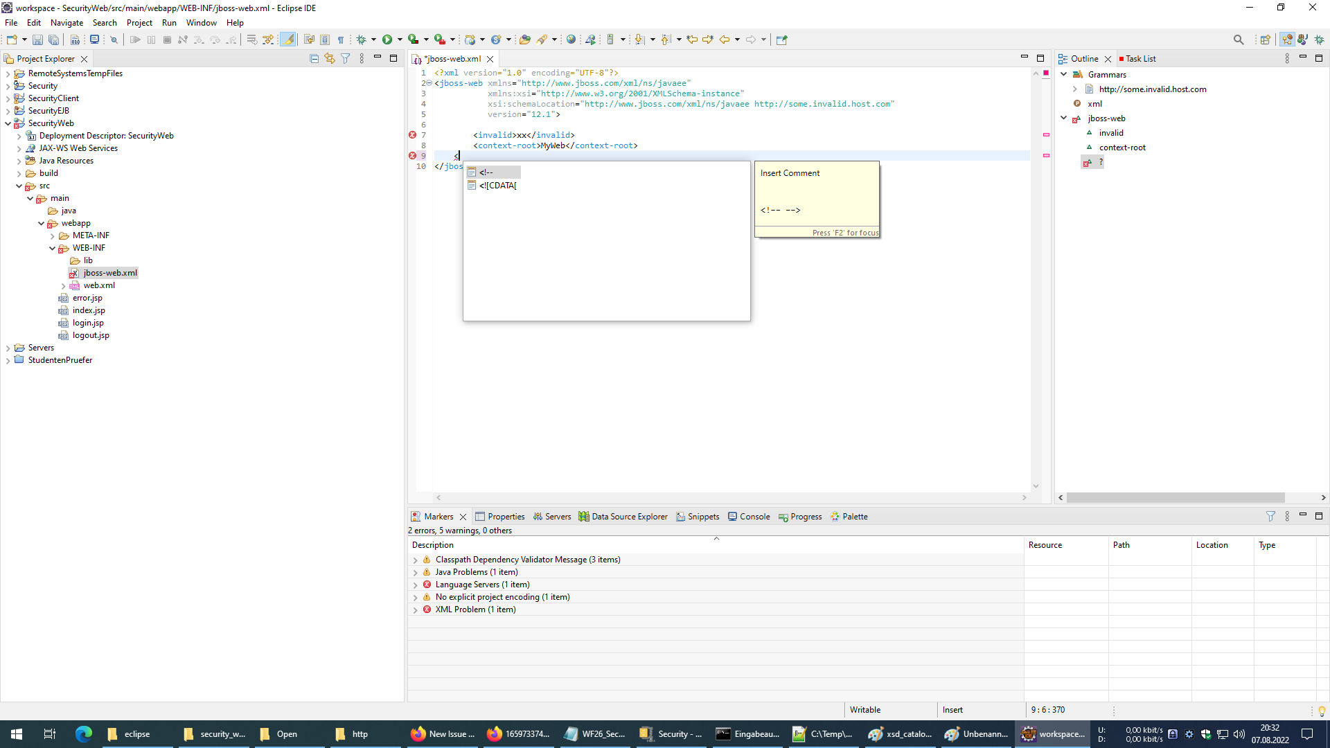 Xsd Eclipse Java Eclipse XSD catalog is not used for code completion · Issue #846 ...