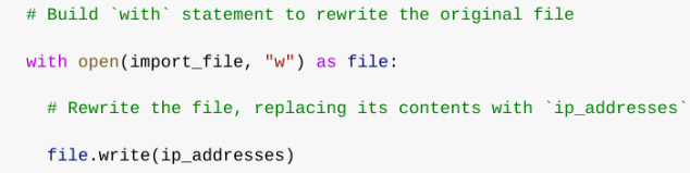 Python File Update