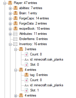 NBTExplorer screenshot
