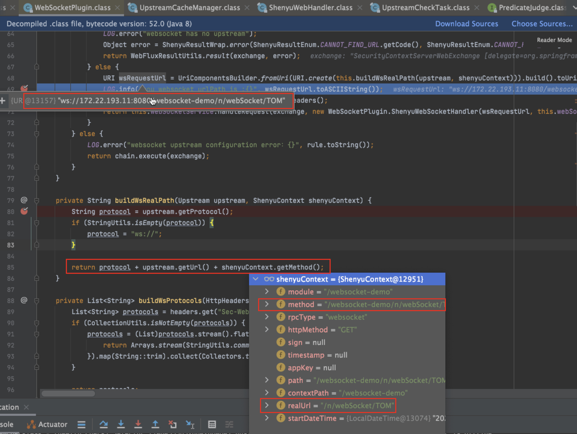 websocket
