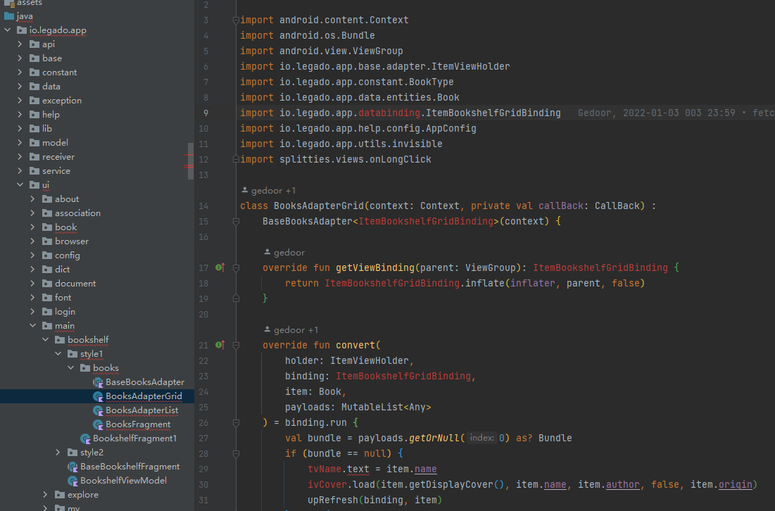 io.legado.app.databinding 包不存在 · Issue #1825 · gedoor/legado · GitHub