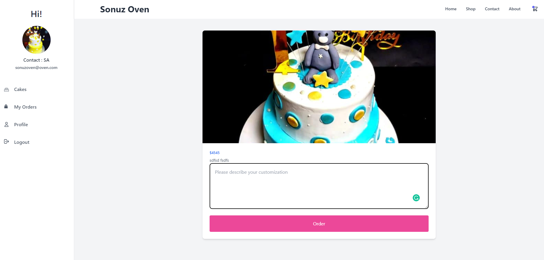 GitHub - anup347/cake_bakery_management: Simpe app to manage cake ...
