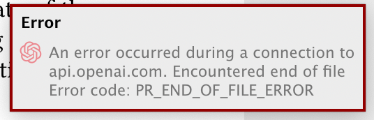 encountered end of file,error code: PR_END_OF_FILE_ERROR · Issue #211 ...