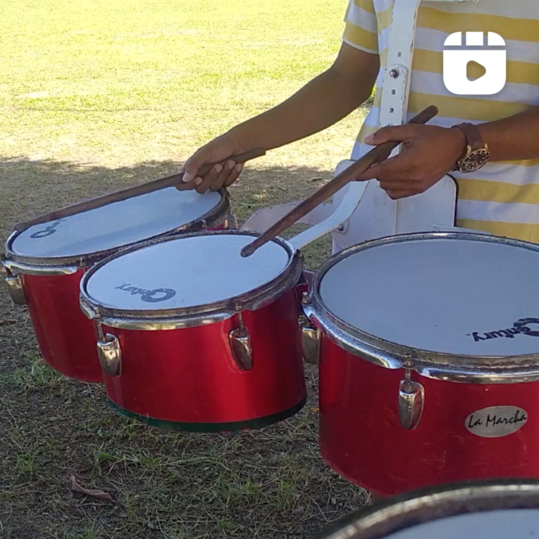 Video of JR drumming again,this time outdoors
