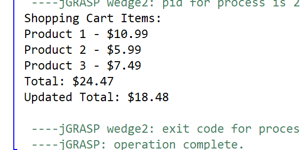 GitHub - VardanKeshishyan/Shopping-cart-system: This code represents a ...