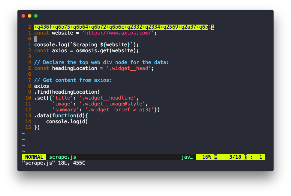 Running vim produces a strange row of text at the top. · Issue #2281 ...