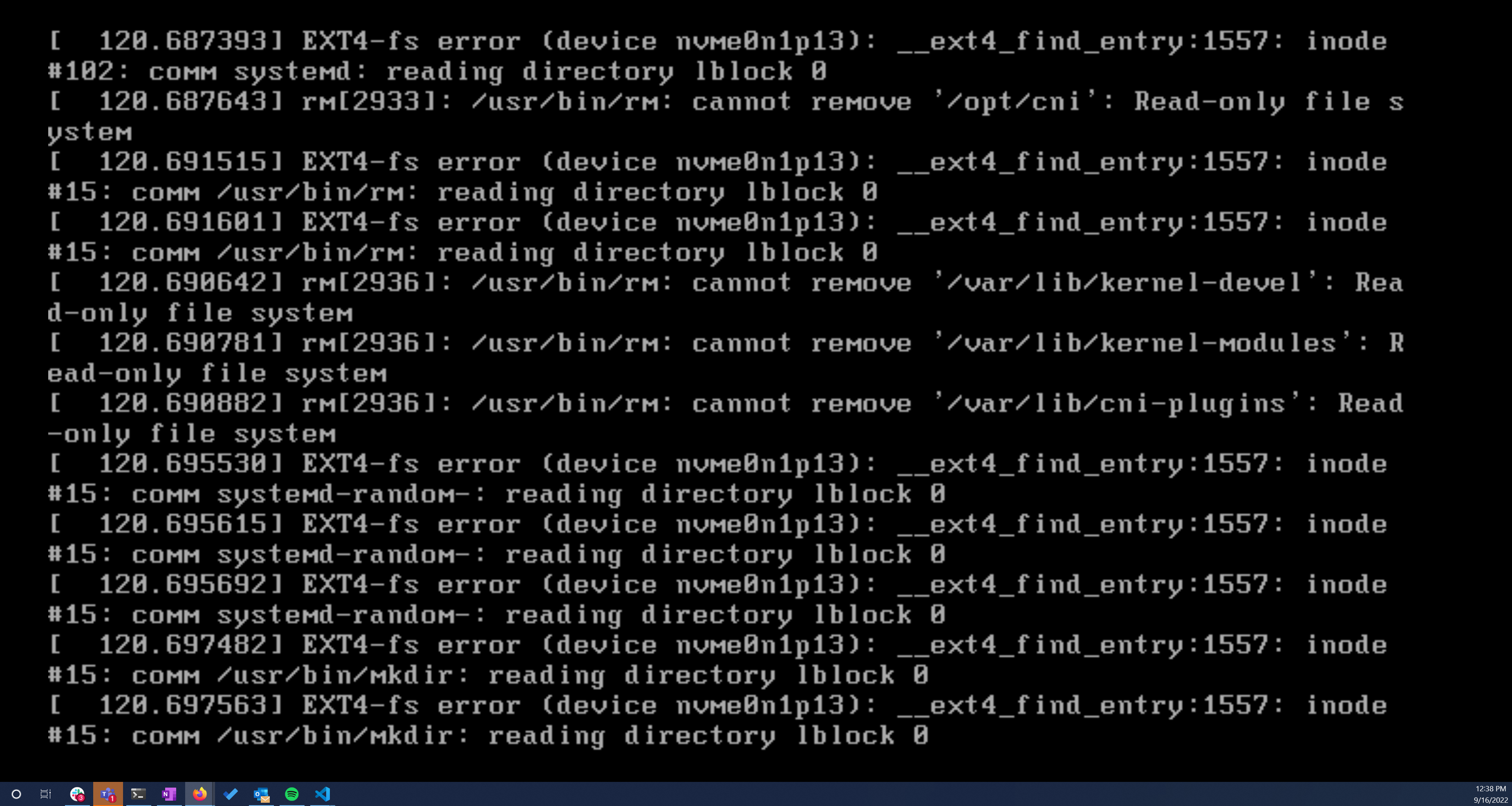 Bottlerocket is not working with vsphere vvols · Issue 2433 · bottlerocketos/bottlerocket · GitHub
