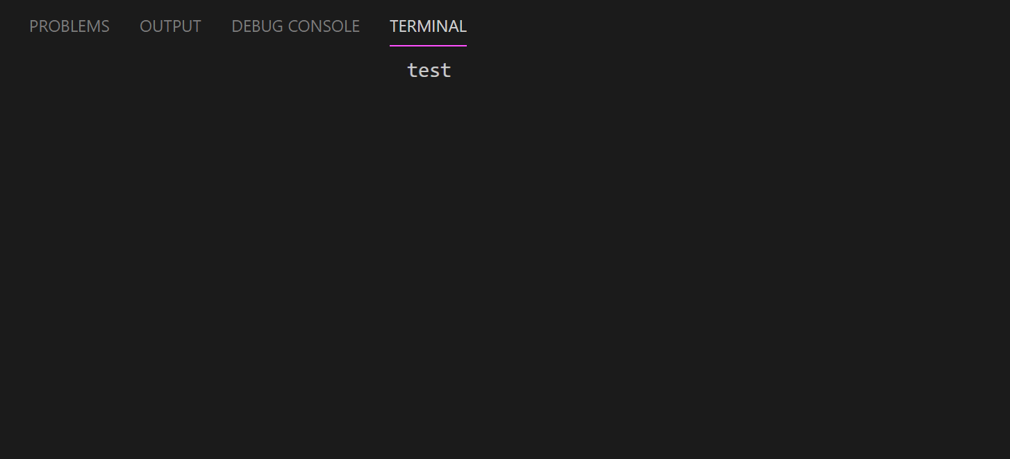 Initial text in integrated terminal disappears when starting to type ...