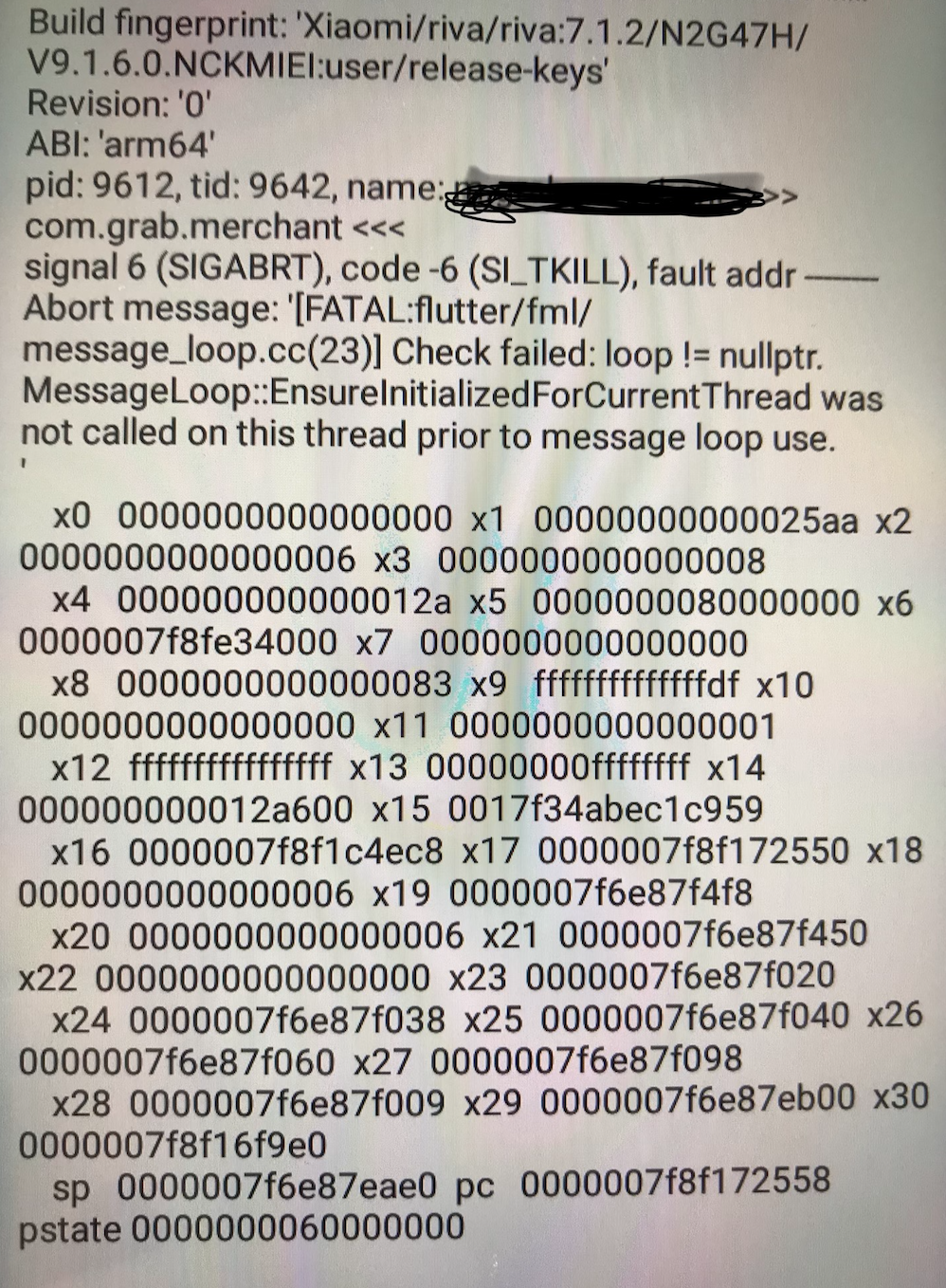 Crash when running my app with Flutter master branch · Issue #16692 ...