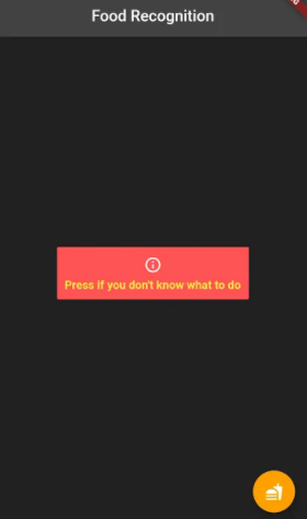 GitHub - Kaandonmez/food-detection: Basic-Flutter application with ...