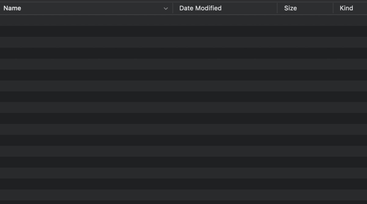 Feature alternating color rows in detailed view issue 12848 files